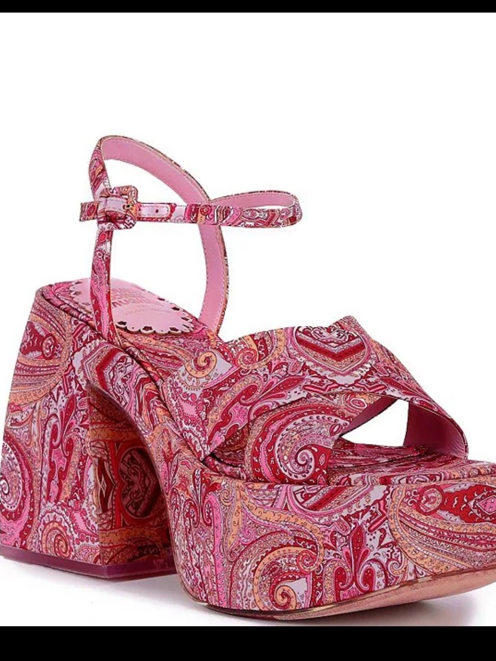 Antonio Melania x Amanda Jones Vaughan Cece Paisley Print Platform